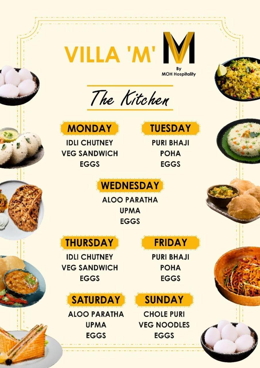 Villa M - Jia 4 Candolim Goa 3Bhk, Pool Facing, Near Beach, Free Breakfast, Free Wifi And Prime Location Aguada Kültér fotó